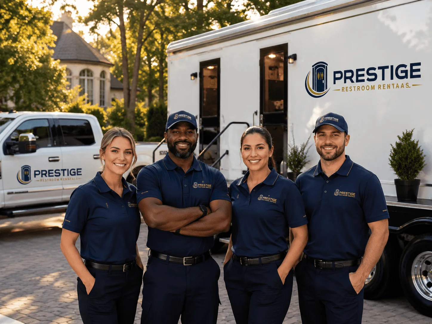 Trusted Luxury Portable Restrooms company in Junior, WV